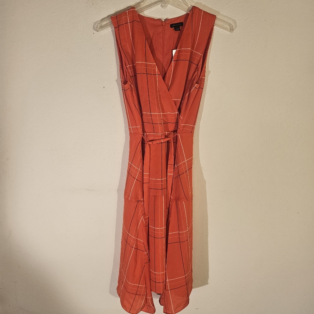 Ann Taylor Plaid Dress NWT